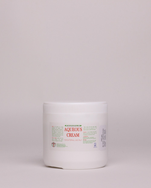 Faholo Chemicals Aqueous Cream.