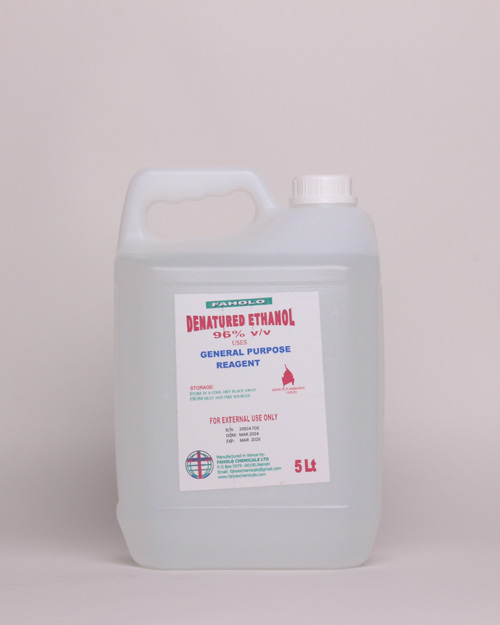 Faholo Chemicals Denatured Ethanol