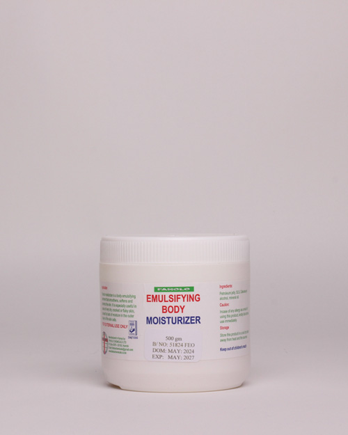Faholo Chemicals Emulsifying Ointment.