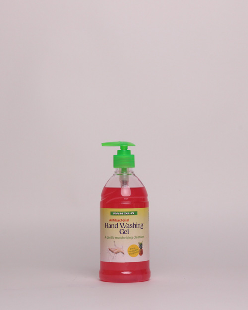 Faholo Chemicals Hand Washing Gel.