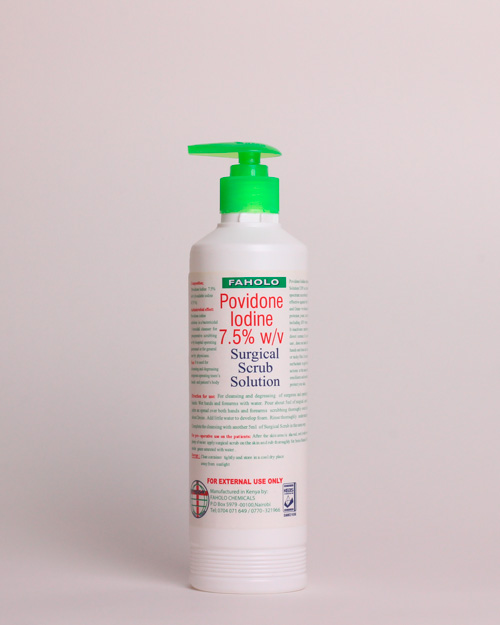 Faholo Chemicals Povidone Iodine 7.5% w/v