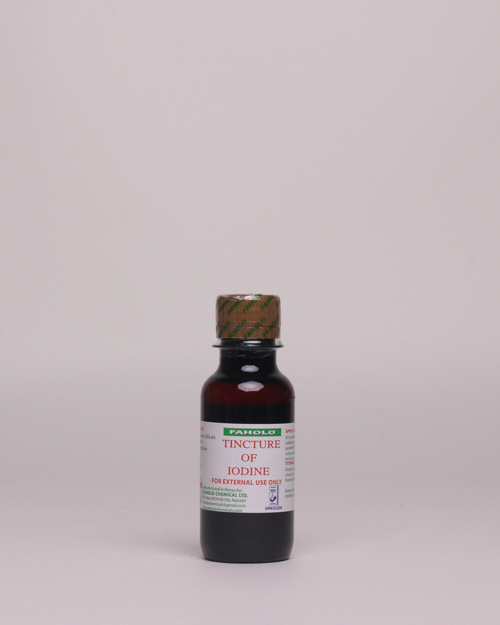 Faholo Chemicals Tincture of Iodine 2.5% w/v.
